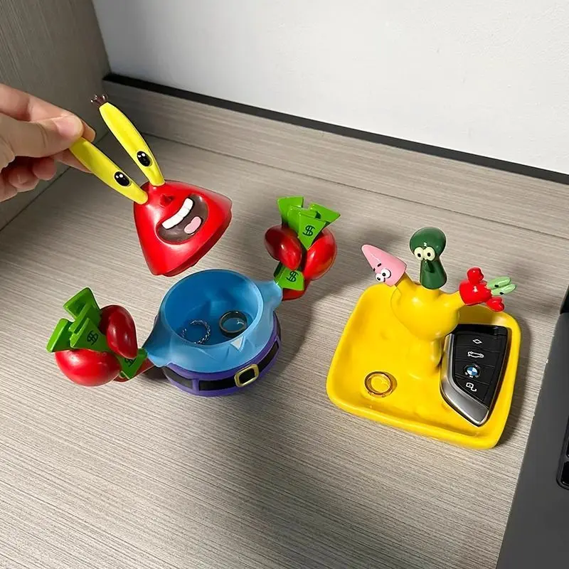 SpongeBob SquarePants Cute Key Storage Rack Cartoon Entryway Organizer Porch Cabinet Jewelry Hanger Home Decor Storage Accessory
SpongeBob SquarePants Cute Key Storage Rack Cartoon Entryway Organizer Porch Cabinet Jewelry Hanger Home Decor Storage Accessory