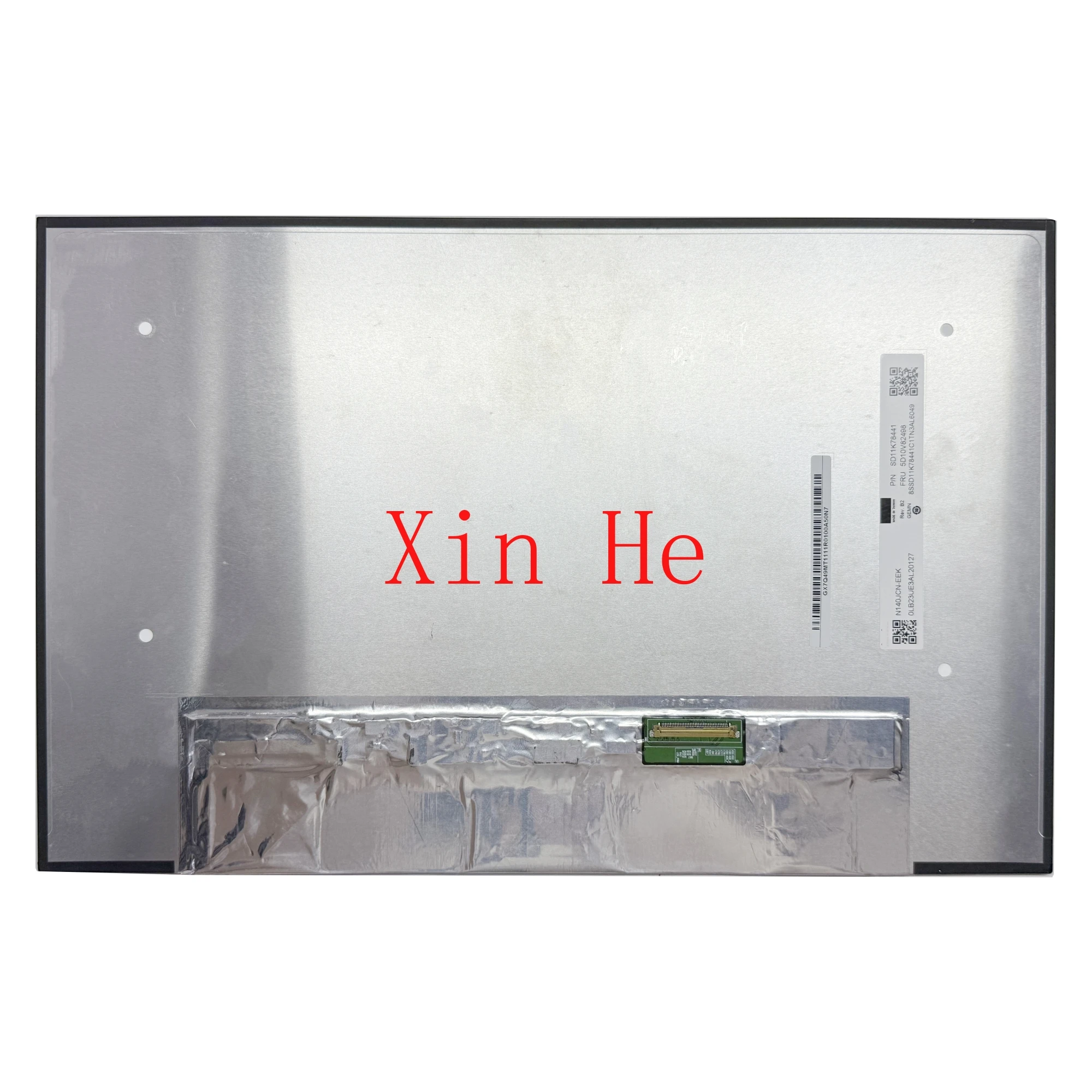 14.0'' N140JCN-EEK Laptop LCD Touch Screen Panel Matrix 1920*1200 EDP 40 Pins
14.0'' N140JCN-EEK Laptop LCD Touch Screen Panel Matrix 1920*1200 EDP 40 Pins