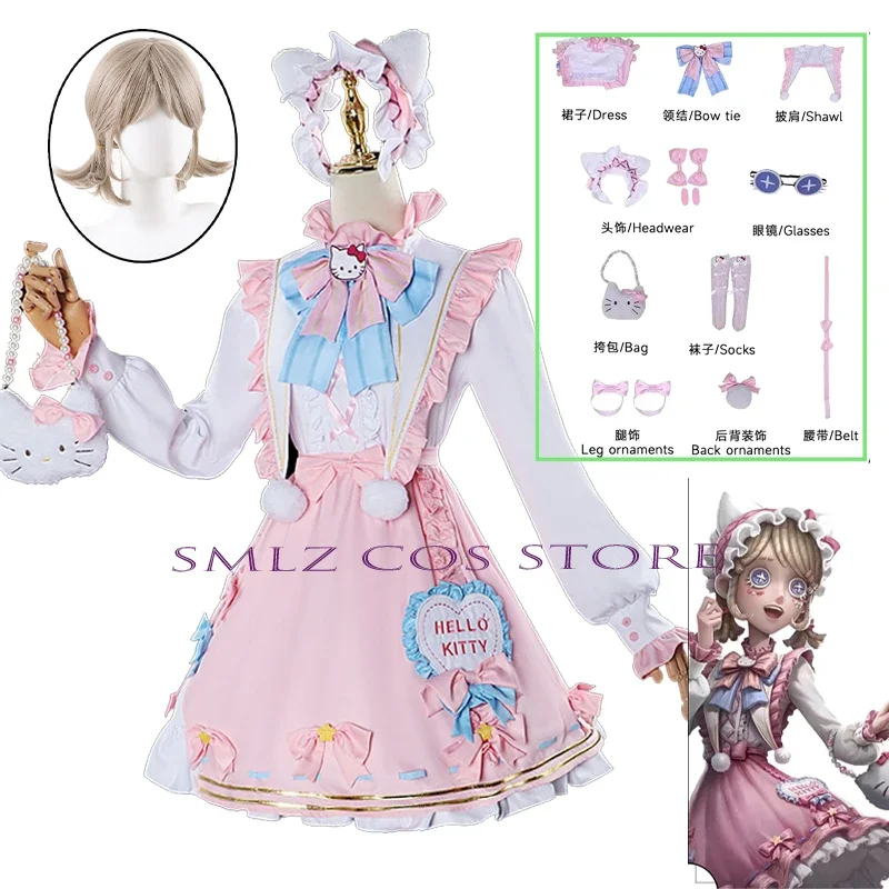 2025 New Anime Emma Woods Game Identity V Cosplay Costume Gardener Kawaii DRESSES Bag Accessories Wig Set Party Outfit for RQR67
2025 New Anime Emma Woods Game Identity V Cosplay Costume Gardener Kawaii DRESSES Bag Accessories Wig Set Party Outfit for RQR67