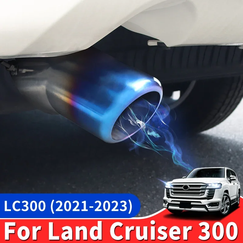 For 2021-2025 Toyota Land Cruiser 300 LC300 2024 2022 Modification Accessories Tail Throat Exhaust Pipe Decorative FJ300 Muffler
For 2021-2025 Toyota Land Cruiser 300 LC300 2024 2022 Modification Accessories Tail Throat Exhaust Pipe Decorative FJ300 Muffler