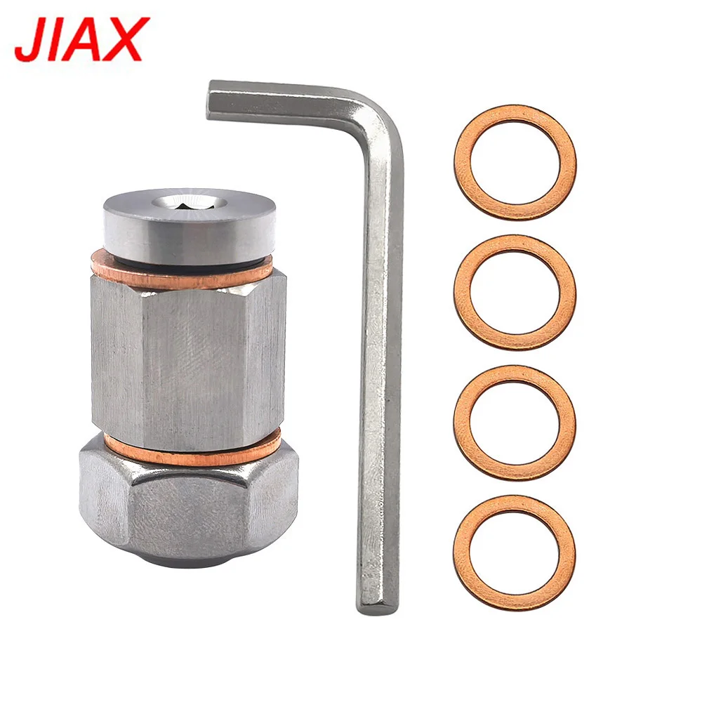 Stainless Steel M14*1.5 Universal Type Transmission Oil Drain Plug with Magnetic Coupling Plug for Drain Operation
Stainless Steel M14*1.5 Universal Type Transmission Oil Drain Plug with Magnetic Coupling Plug for Drain Operation