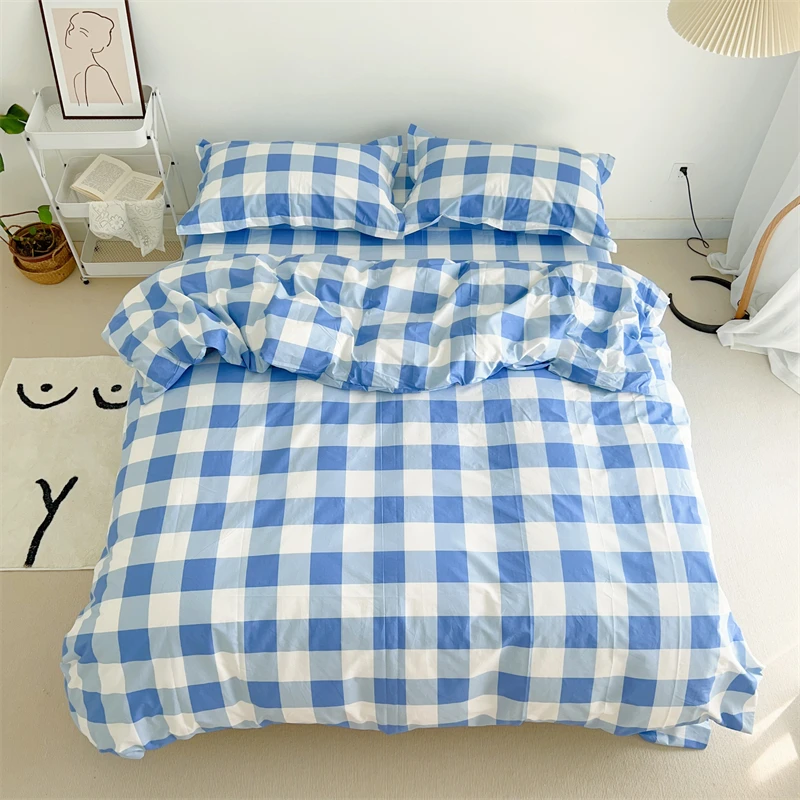 Breathable 3-Piece 4-Piece Pillowcase Sheet Nordic Set Cover Hotel Bedding Cotton Soft Fitted Modern Bed Flat Duvet Comfortable
Breathable 3-Piece 4-Piece Pillowcase Sheet Nordic Set Cover Hotel Bedding Cotton Soft Fitted Modern Bed Flat Duvet Comfortable