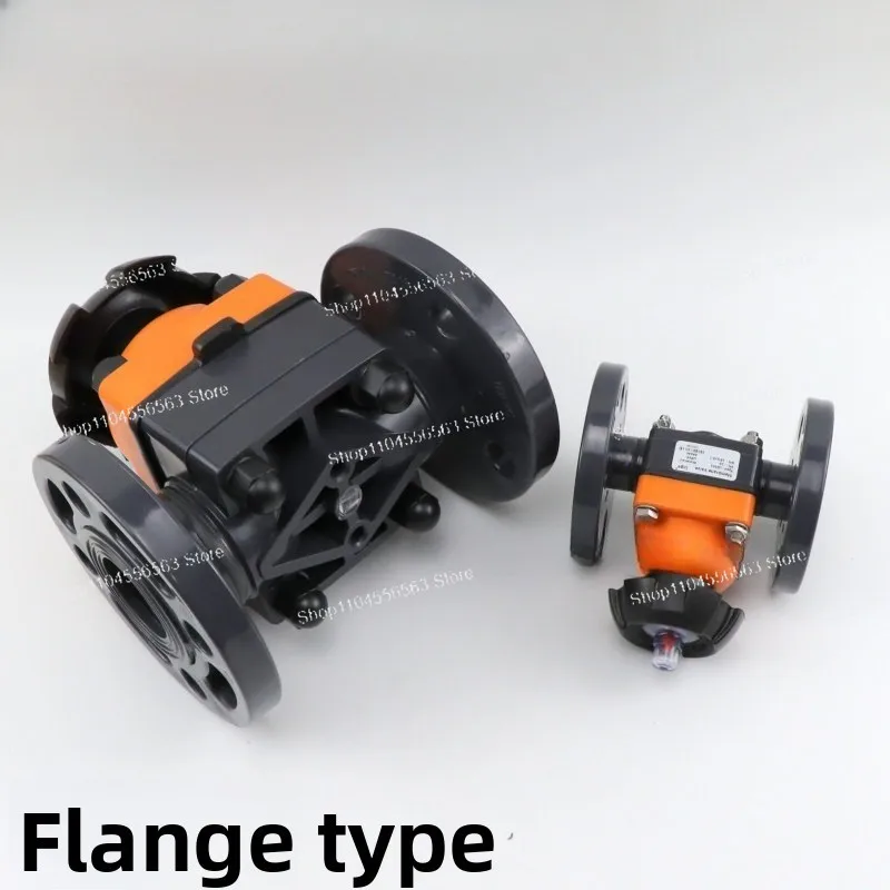 UPVC Plastic Diaphragm Valve Double Union Live Connection Flange Stop Valve Acid and Alkali Resistant
UPVC Plastic Diaphragm Valve Double Union Live Connection Flange Stop Valve Acid and Alkali Resistant