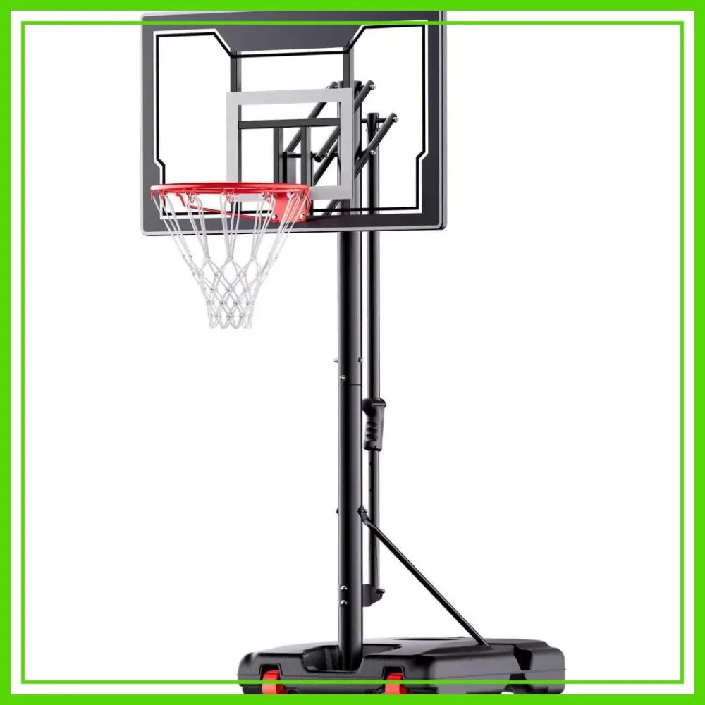 Portable Adjustable Basketball Hoop with Wheels for Driveway Backyard Outdoor Play
Portable Adjustable Basketball Hoop with Wheels for Driveway Backyard Outdoor Play