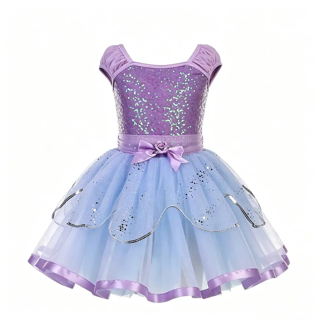 Blue Sequin Tulle Ballet Tutu Skirt for Girls Kids Stage Performance Competition Dancewear C26251
Blue Sequin Tulle Ballet Tutu Skirt for Girls Kids Stage Performance Competition Dancewear C26251
