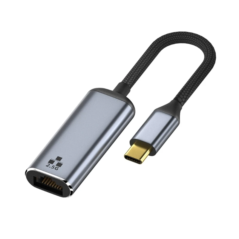 Сетевой преобразователь TypeC Rj45 поддерживает высокоскоростную передачу TypeC 2500 Мбит/с со скоростью 2500 Мбит/с в локальную
Сетевой преобразователь TypeC Rj45 поддерживает высокоскоростную передачу TypeC 2500 Мбит/с со скоростью 2500 Мбит/с в локальную