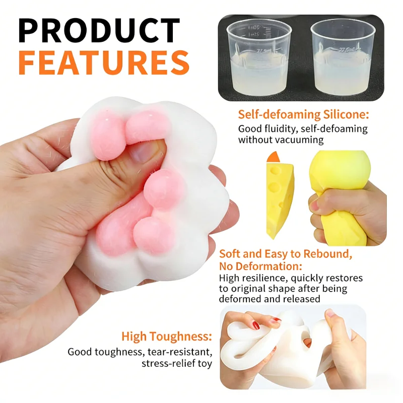 Silicone Mold Making Kit - Translucent Silicone Rubber Non-Toxic Liquid Mold Making Silicone Silicone Molding
Silicone Mold Making Kit - Translucent Silicone Rubber Non-Toxic Liquid Mold Making Silicone Silicone Molding