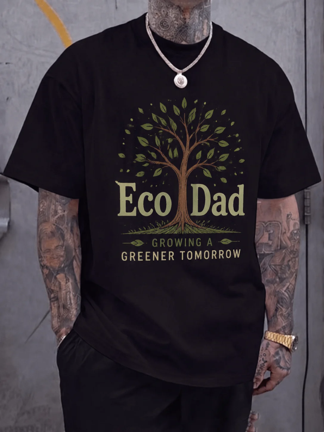 Men Graphic t Shirt Short Sleeve Classic Fit Vintage Eco Dad Tree Graphic Print Streetwear Outdoor Daily Casual Soft Cotton
Men Graphic t Shirt Short Sleeve Classic Fit Vintage Eco Dad Tree Graphic Print Streetwear Outdoor Daily Casual Soft Cotton