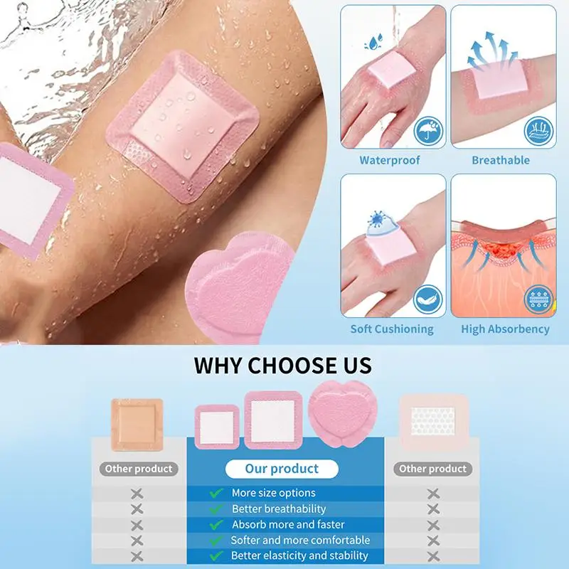 Adhesive Silicone Foam Dressing 1pcs Waterproof Bed Sore Solution for Skin Protection
Adhesive Silicone Foam Dressing 1pcs Waterproof Bed Sore Solution for Skin Protection