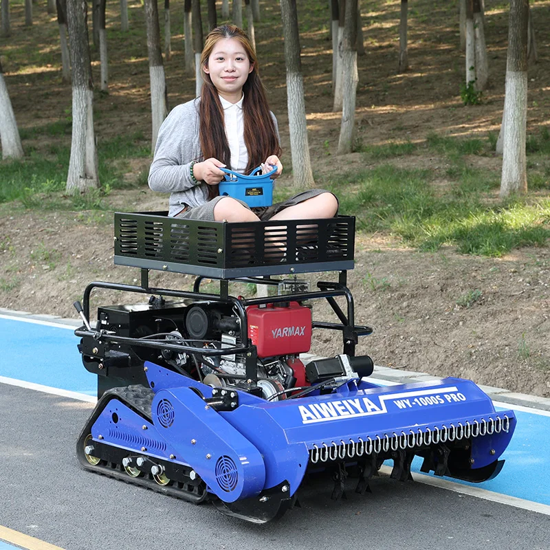 Customized Global Cheapest Rubber Crawler Lawn Mower Brand Engine Robotic Lawn Mower for Garden Lawn
Customized Global Cheapest Rubber Crawler Lawn Mower Brand Engine Robotic Lawn Mower for Garden Lawn