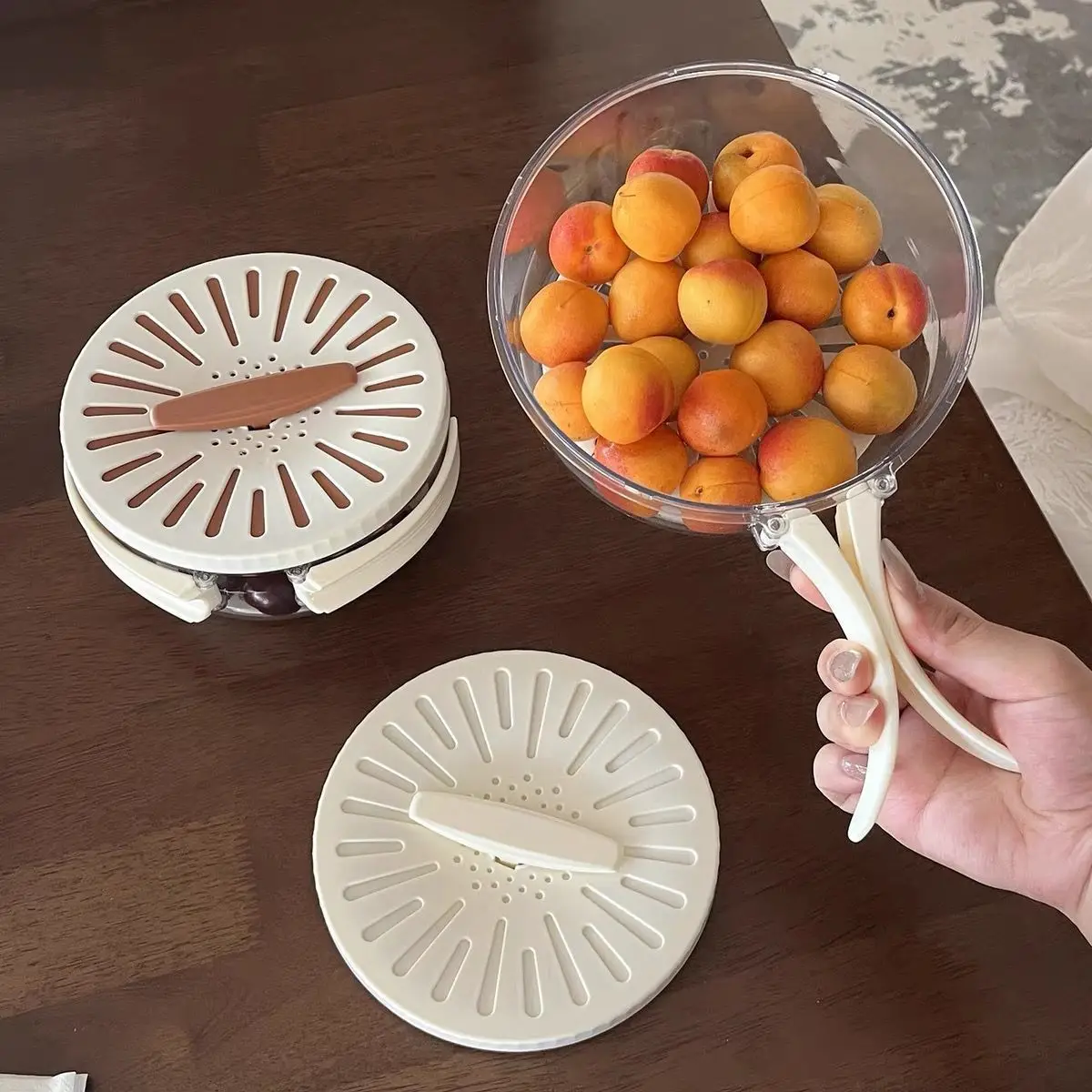 2-In-1 Multipurpose Fruit Drain Basket Vegetable Washing Basket With Foldable Handle Kitchen Refrigerator Crisper Storage Bowl
2-In-1 Multipurpose Fruit Drain Basket Vegetable Washing Basket With Foldable Handle Kitchen Refrigerator Crisper Storage Bowl