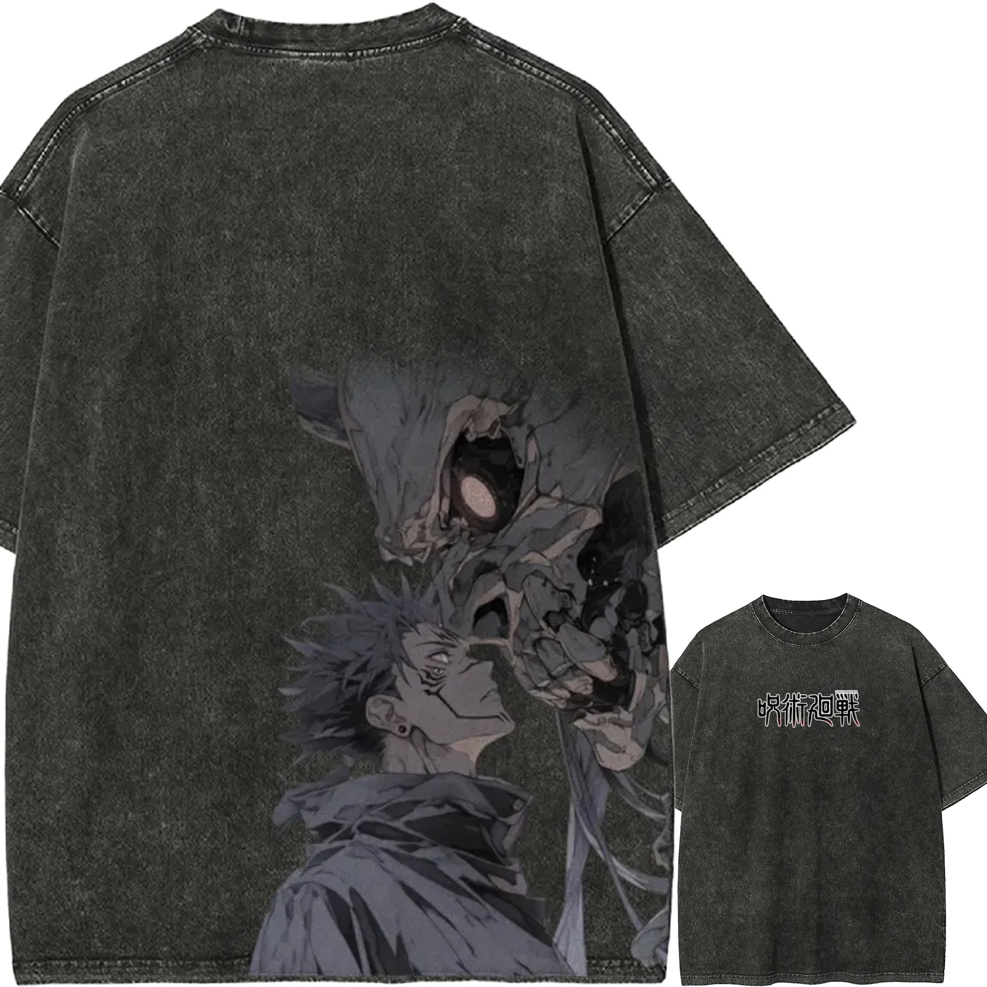 Megumi Mahoraga T-shirt Jujutsu Kaisen Tee Vintage Washed Oversized Retro Anime Harajuku Streetwear Graphic Manga Mens Clothes
Megumi Mahoraga T-shirt Jujutsu Kaisen Tee Vintage Washed Oversized Retro Anime Harajuku Streetwear Graphic Manga Mens Clothes