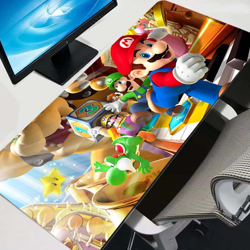 Large Mouse Pad Super M-Mario Gamer Keyboard Mousepad Pc Computer Desk Mat Gaming Pad Mouse Mats For CS GO LOL 90x40 Mouse Pads
Large Mouse Pad Super M-Mario Gamer Keyboard Mousepad Pc Computer Desk Mat Gaming Pad Mouse Mats For CS GO LOL 90x40 Mouse Pads