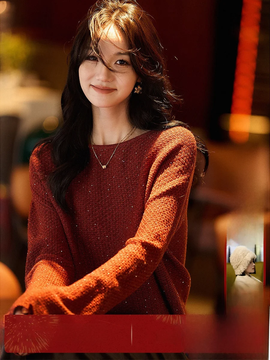 Ele Вязаный шерстяной топ Camere на одно плечо Night And Rose Bright Bead antung Женский длинный све теплый стандартный крой ...
Ele Вязаный шерстяной топ Camere на одно плечо Night And Rose Bright Bead antung Женский длинный све теплый стандартный крой ...