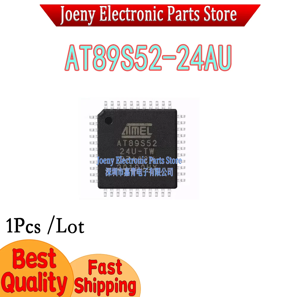 AT89S52-24AU AT89S52-24AUR plastic shell
AT89S52-24AU AT89S52-24AUR plastic shell