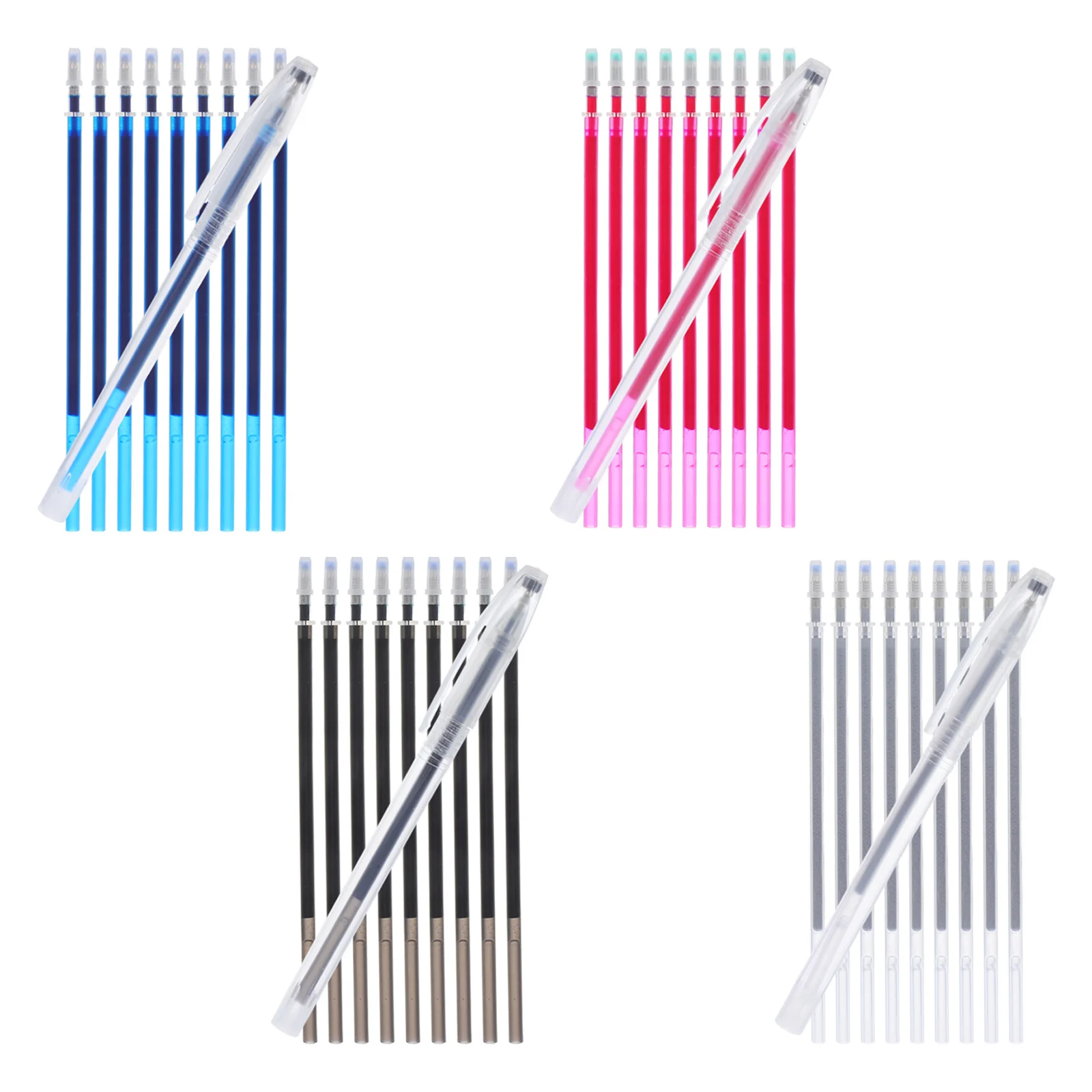 1 set Water Soluble Pen Refills Fabric Markers Disappearing Ink Pens Embroidery Tools Grid Line Marker Set Sewing Supplies
1 set Water Soluble Pen Refills Fabric Markers Disappearing Ink Pens Embroidery Tools Grid Line Marker Set Sewing Supplies
