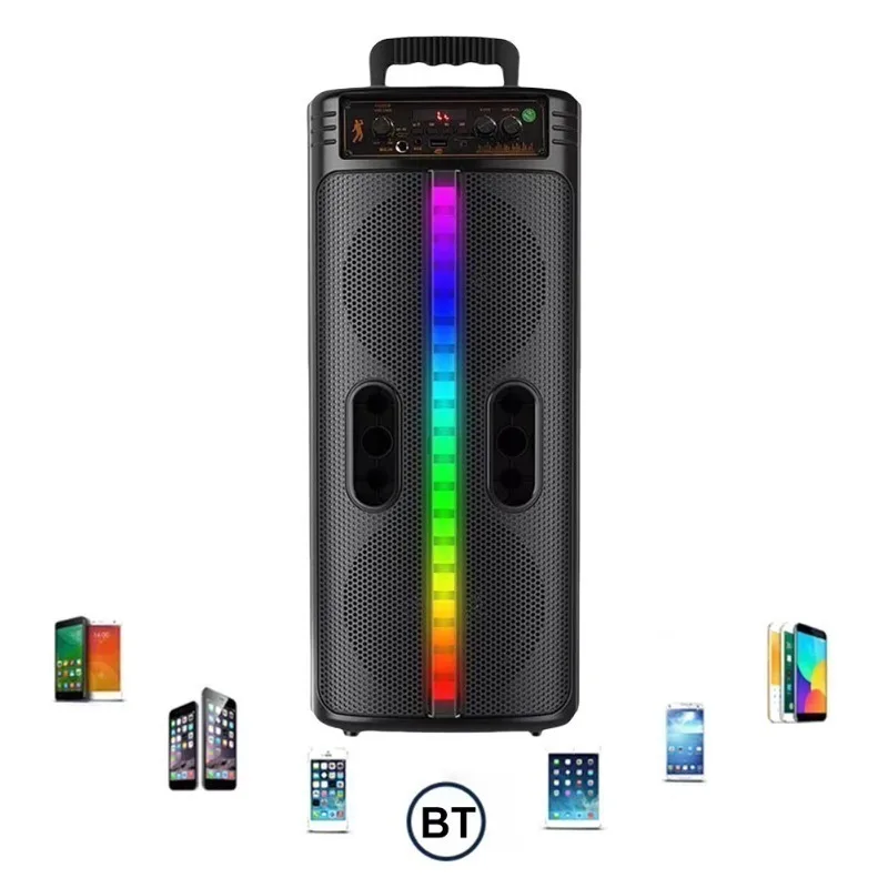 【Hot Item】Bluetooth-Compatible Speaker Stereo Loud Speaker Colorful Lights Double Subwoofer Powerful Speaker For Outdoor Home Pa
【Hot Item】Bluetooth-Compatible Speaker Stereo Loud Speaker Colorful Lights Double Subwoofer Powerful Speaker For Outdoor Home Pa
