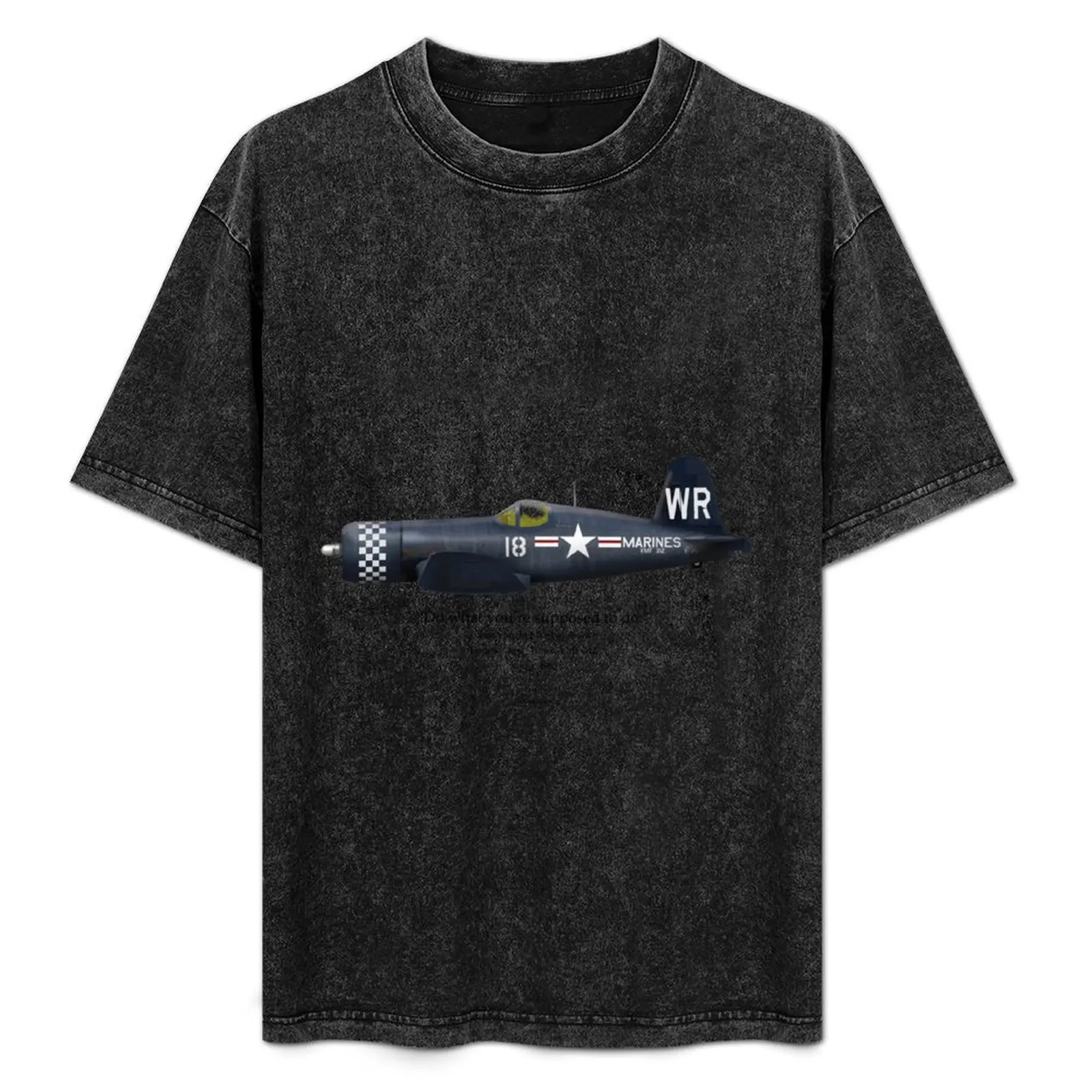 Do What You're Supposed to Do - F4U-4 T-Shirt Vintage Print Crew Neck Tee
Do What You're Supposed to Do - F4U-4 T-Shirt Vintage Print Crew Neck Tee