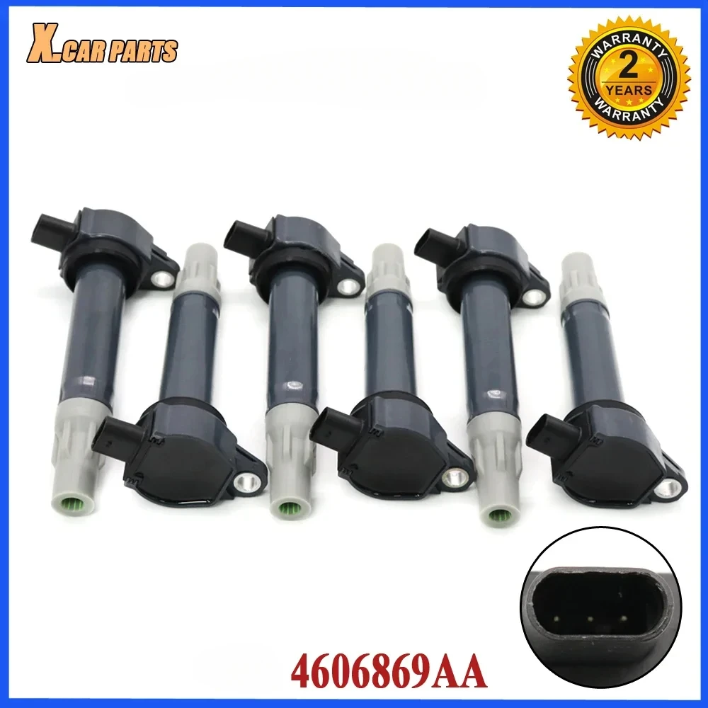 4606869 Автомобильная катушка зажигания AA, подходит для Chrysler 300 Pacifica Sebring Town & Country Dodge Avenger Challenger, зарядное устройство Journey Magnum
4606869 Автомобильная катушка зажигания AA, подходит для Chrysler 300 Pacifica Sebring Town & Country Dodge Avenger Challenger, зарядное устройство Journey Magnum