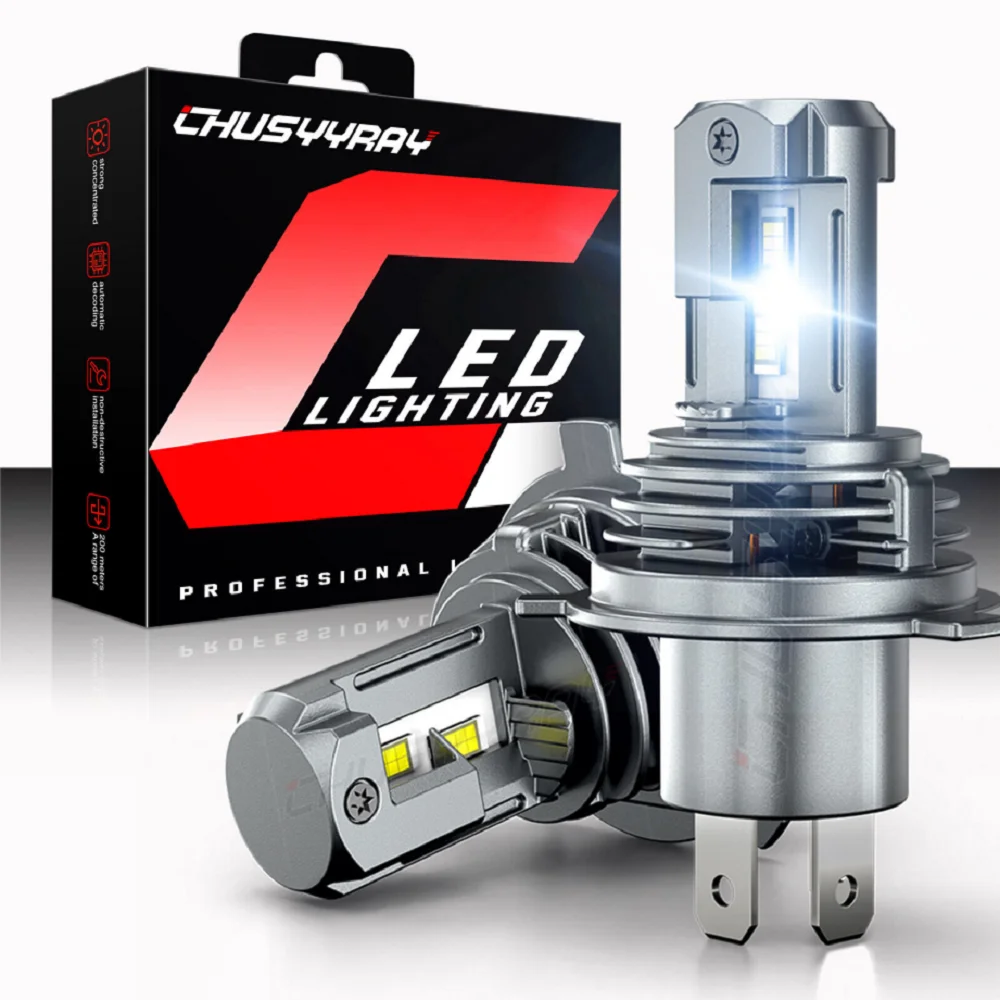 XWQHJW Car lights Pair H4 Headlight Globe Light LED 6500K High Low Beam Bulbs Kit White Car accsesories
XWQHJW Car lights Pair H4 Headlight Globe Light LED 6500K High Low Beam Bulbs Kit White Car accsesories