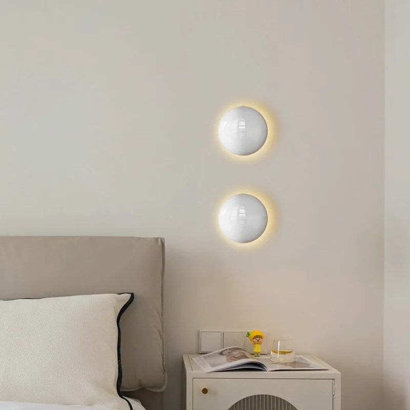 Nordic Minimalist LED Small Wall Lamps White Red Round Light Modern Minimalist Living Room Study Bedroom Bedside Wall Lights
Nordic Minimalist LED Small Wall Lamps White Red Round Light Modern Minimalist Living Room Study Bedroom Bedside Wall Lights