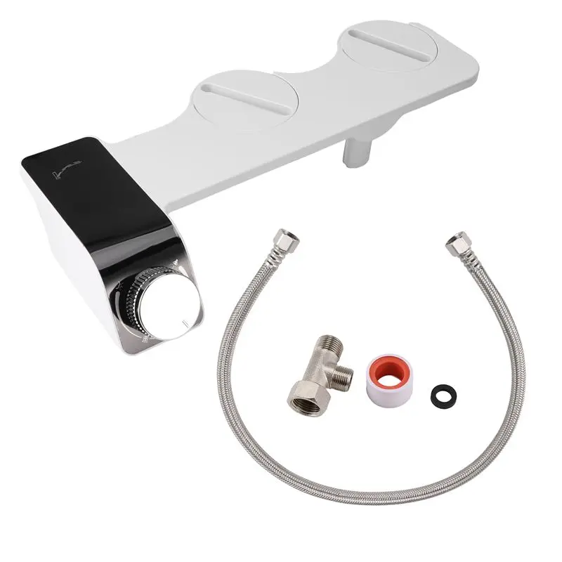 ABRE-Bidet Toilet Seat Attachment Ultra-Thin Non-Electric Self-Cleaning Dual Nozzles Wash Cold Water
ABRE-Bidet Toilet Seat Attachment Ultra-Thin Non-Electric Self-Cleaning Dual Nozzles Wash Cold Water