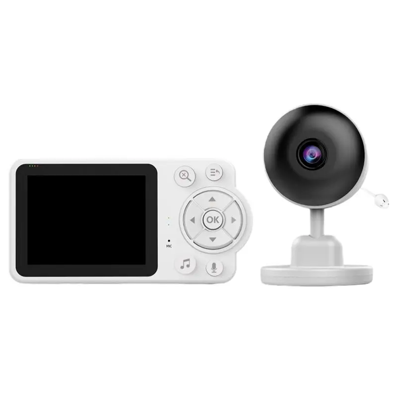 SEWS-EU Plug Wireless 2.8 Inch Baby Monitor Smart Baby Monitor High Resolution Baby Nanny Security Camera