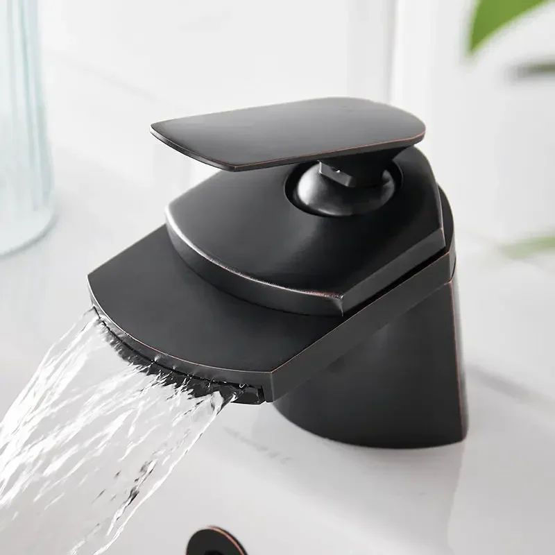 Modern White Waterfall Bathroom Basin Faucet Single Holder Single Hole Mixer Tap Hot Cold Water Sink Crane for Home Decor
Modern White Waterfall Bathroom Basin Faucet Single Holder Single Hole Mixer Tap Hot Cold Water Sink Crane for Home Decor