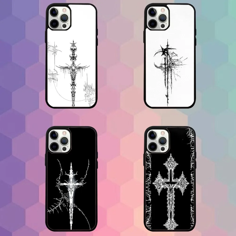 Cyber Sigil Cross Phone Case For iPhone 16e,16,15,14,13,12,11,Plus,Pro,Max,Mini Magsafe Magnetic Wireless Charging
Cyber Sigil Cross Phone Case For iPhone 16e,16,15,14,13,12,11,Plus,Pro,Max,Mini Magsafe Magnetic Wireless Charging