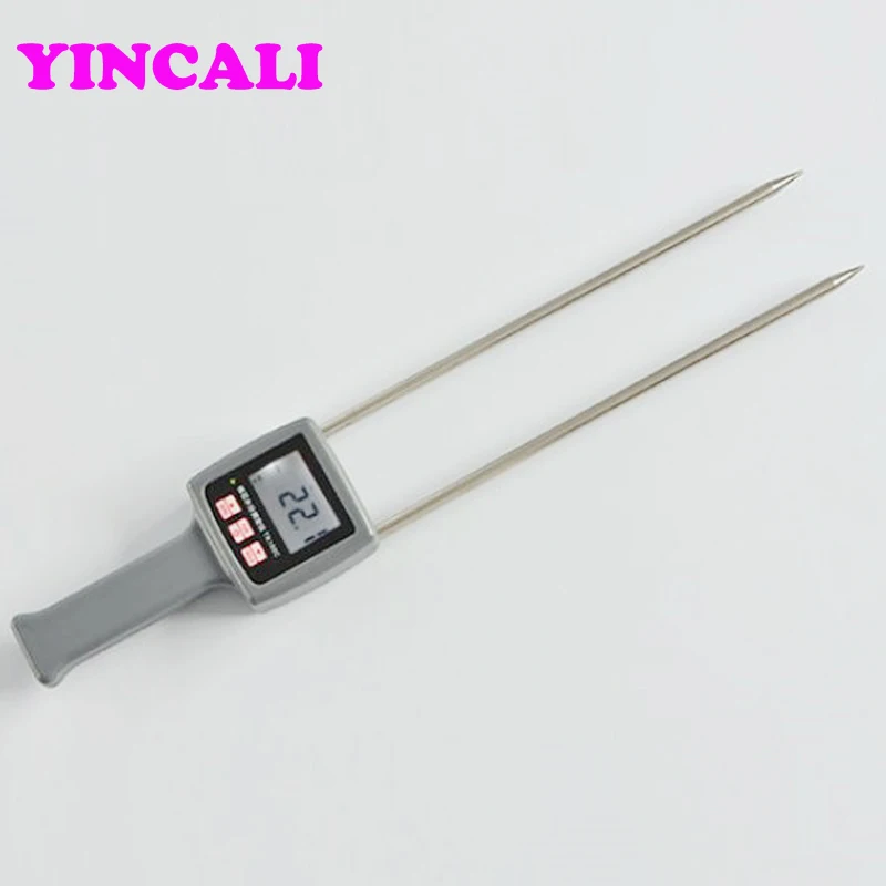 High Accuracy TK100C Cotton Moisture Meter Effectively Measure the Moisture Content of Cotton,Seed-cotton and Lint 4 digital LCD
High Accuracy TK100C Cotton Moisture Meter Effectively Measure the Moisture Content of Cotton,Seed-cotton and Lint 4 digital LCD