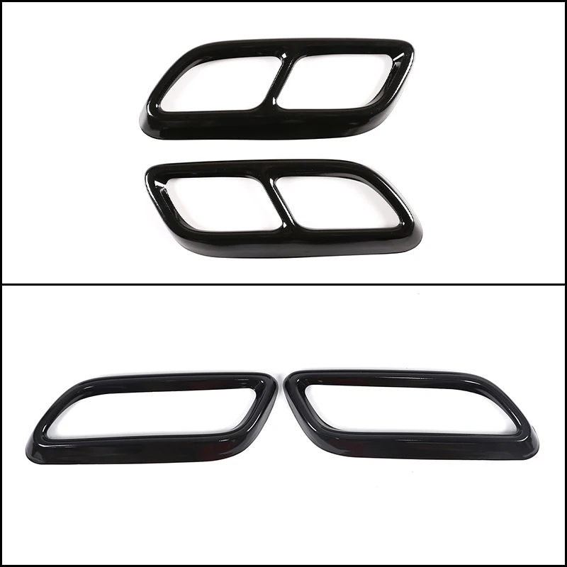 Stainless Steel Quad Exhaust Tip Cover for Cadillac CT4 CT5 2020-2023 CT6 2023+ Glossy Black 2Pcs/Set
Stainless Steel Quad Exhaust Tip Cover for Cadillac CT4 CT5 2020-2023 CT6 2023+ Glossy Black 2Pcs/Set