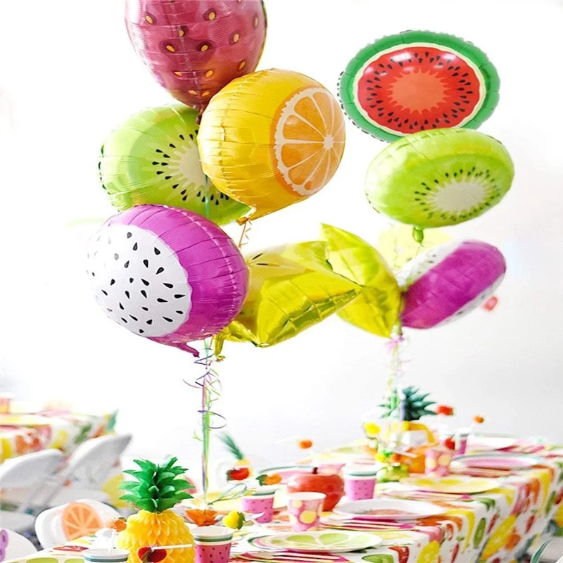 18 Inch Fruit Theme Watermelon Strawberry Foil Balloon Child Toys Birthday Decoration Helium Balloon Baby Shower Party Supplies
18 Inch Fruit Theme Watermelon Strawberry Foil Balloon Child Toys Birthday Decoration Helium Balloon Baby Shower Party Supplies