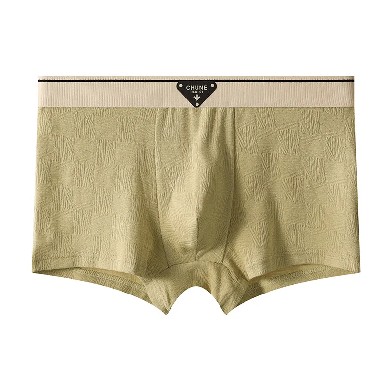 Men Boxy Underwear Jacquard Cotton Breathable Boxer Shorts Youth Mid-rise U Convex Pouch Underpants Student Comfort Sports Trunk
Men Boxy Underwear Jacquard Cotton Breathable Boxer Shorts Youth Mid-rise U Convex Pouch Underpants Student Comfort Sports Trunk
