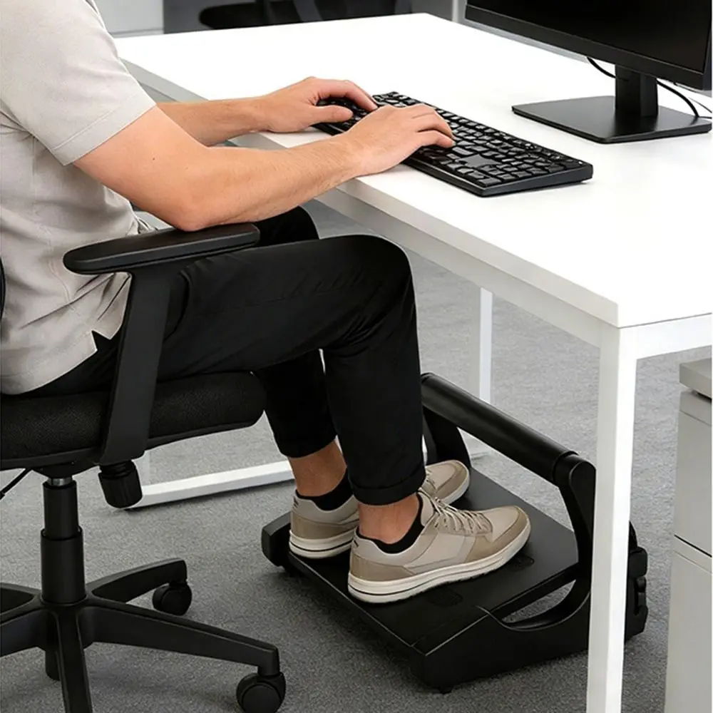 Adjustable Angle Under Desk Footrest Ergonomic Non-Skid Bottom Adjustable Footstool Comfortable 5 Level Office Desk Foot Rest
Adjustable Angle Under Desk Footrest Ergonomic Non-Skid Bottom Adjustable Footstool Comfortable 5 Level Office Desk Foot Rest