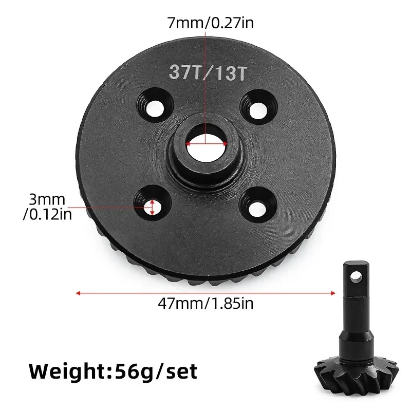 Комплект конических шестерен TRX4 Steel 37/13T для TRX4 1/10-1/8 MAXX/SLASH/X-MAXX — совместим с 8977/8978/ 102076 -4/89076-4 Модели
Комплект конических шестерен TRX4 Steel 37/13T для TRX4 1/10-1/8 MAXX/SLASH/X-MAXX — совместим с 8977/8978/ 102076 -4/89076-4 Модели