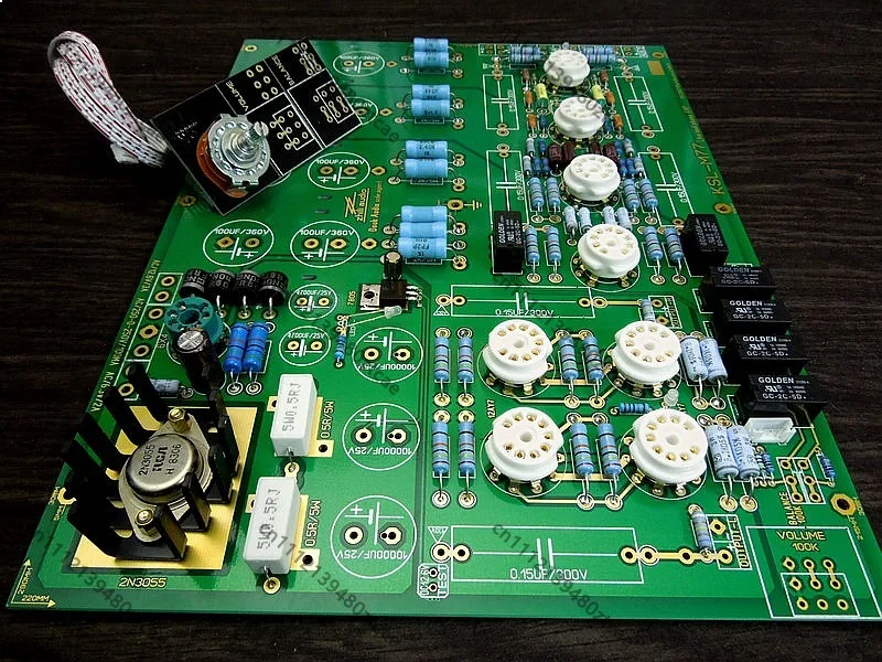 HiFi Vacuum Tube Phono Preamp Board DIY Kit High-End Home Audio Preamplifier
HiFi Vacuum Tube Phono Preamp Board DIY Kit High-End Home Audio Preamplifier