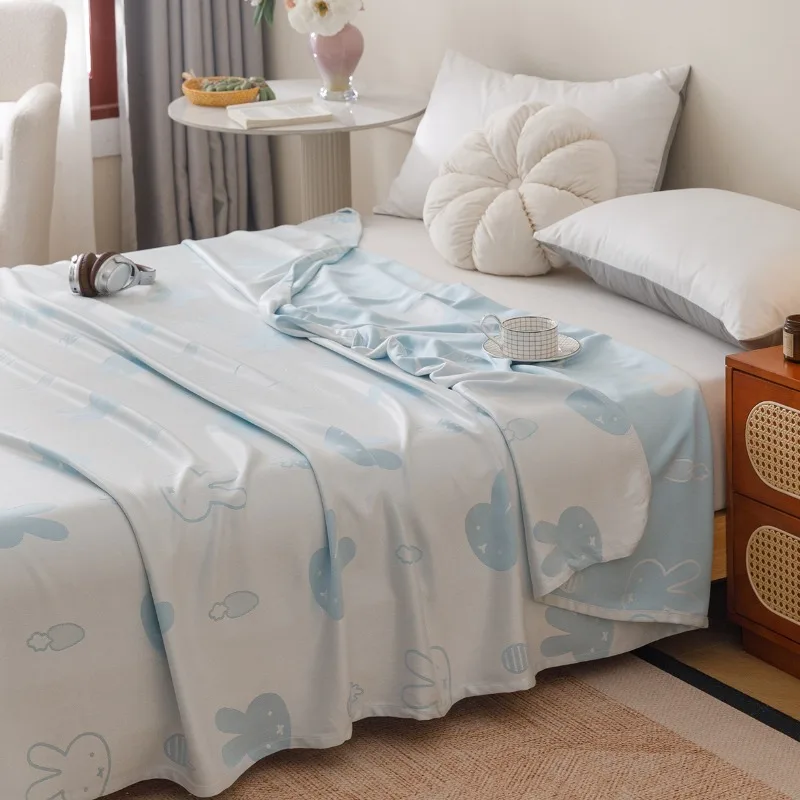 100% Bamboo Fiber Cooling Blanket Single Layer Towel Quilt Summer Quilt Air - Conditioner Quilt Twill Jacquard Leaf Cartoon
100% Bamboo Fiber Cooling Blanket Single Layer Towel Quilt Summer Quilt Air - Conditioner Quilt Twill Jacquard Leaf Cartoon