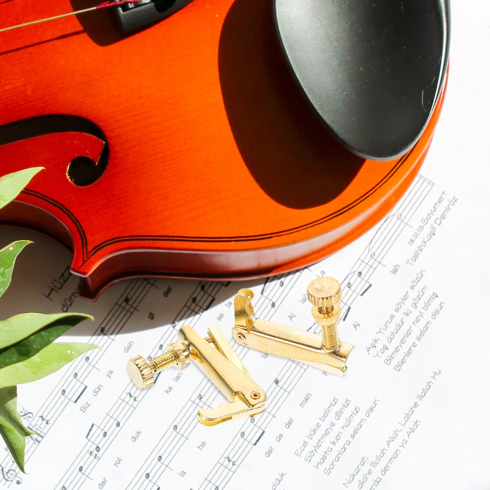 2 Pcs Violin Trimmer Tuner Fine Practical Supplies Accessory Accessories Simple Gilded
2 Pcs Violin Trimmer Tuner Fine Practical Supplies Accessory Accessories Simple Gilded