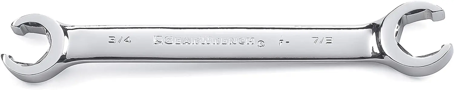 3/8" x 7/16" Flare Nut Wrench, 12-Point, for Brake Lines & Fuel Fittings
3/8" x 7/16" Flare Nut Wrench, 12-Point, for Brake Lines & Fuel Fittings