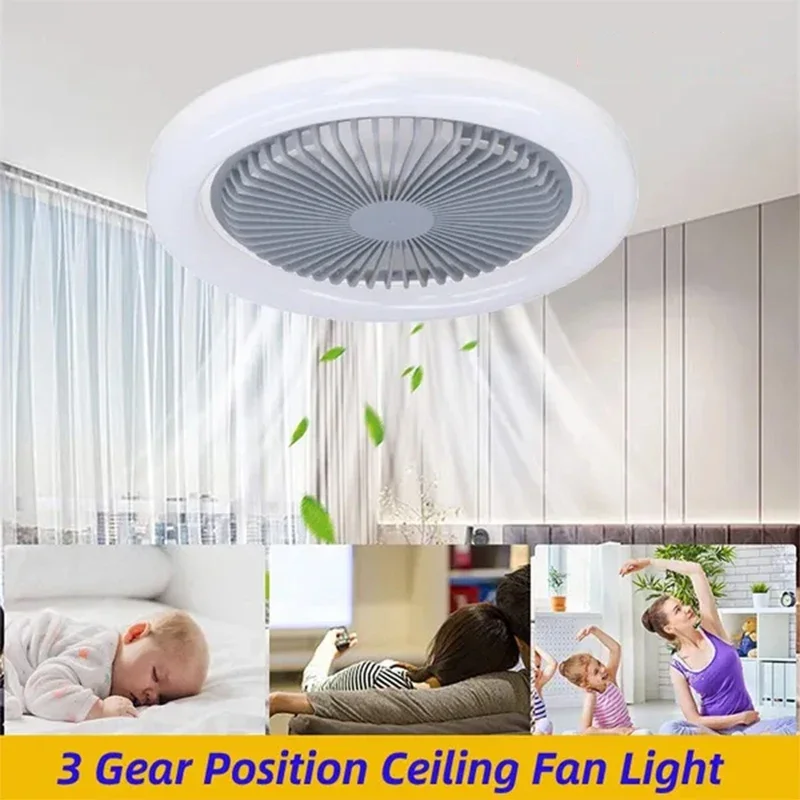 3In1 Ceiling Fan With Lighting Lamp E27 Converter Base With Remote Control For Bedroom Living Home Silent Ac85-265v
3In1 Ceiling Fan With Lighting Lamp E27 Converter Base With Remote Control For Bedroom Living Home Silent Ac85-265v