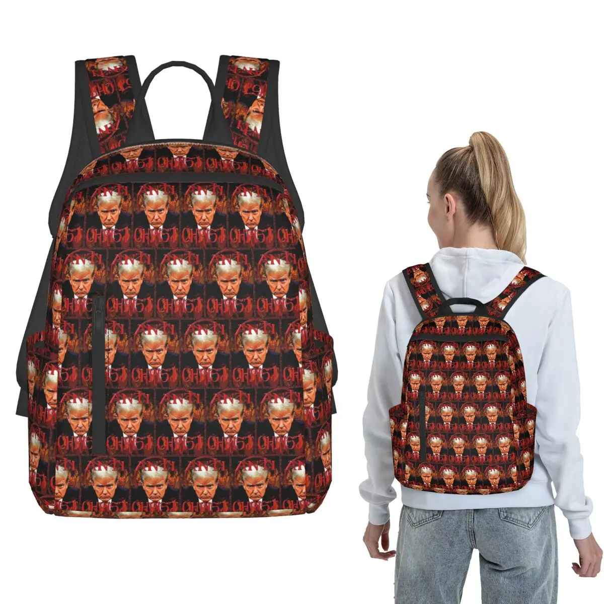 ANTICHRIST Backpack Large Capacity Boys Girls BookBag School Bag Shoulder Bags for Men Women
ANTICHRIST Backpack Large Capacity Boys Girls BookBag School Bag Shoulder Bags for Men Women