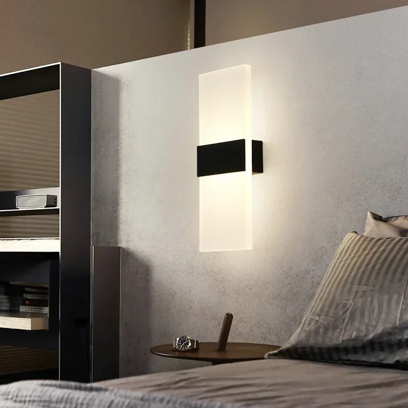Mini Led Acrylic Wall Lamp AC90-260V Long warm white Bedding Room Living Room Indoor wall lamp Bedroom Modern Simple
Mini Led Acrylic Wall Lamp AC90-260V Long warm white Bedding Room Living Room Indoor wall lamp Bedroom Modern Simple