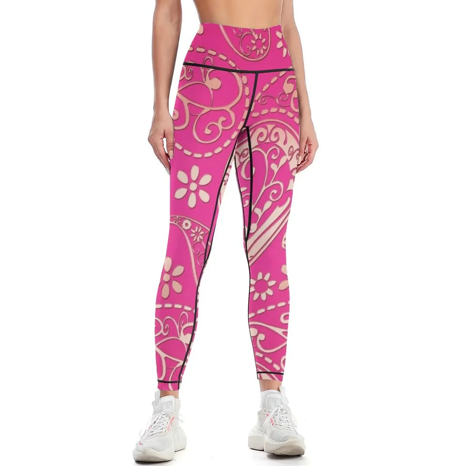 Chic girly pink gold floral paisley pattern Leggings fitness set gym Fitness woman Sports pants for Womens Leggings
Chic girly pink gold floral paisley pattern Leggings fitness set gym Fitness woman Sports pants for Womens Leggings