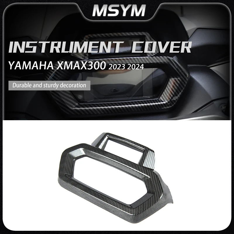 For YAMAHA XMAX 300 X-MAX300 xmax300 2023 2024 Dashboard Instrument Frame Cover Trim Carbon Fiber Pattern Motorcycle Accessories
For YAMAHA XMAX 300 X-MAX300 xmax300 2023 2024 Dashboard Instrument Frame Cover Trim Carbon Fiber Pattern Motorcycle Accessories