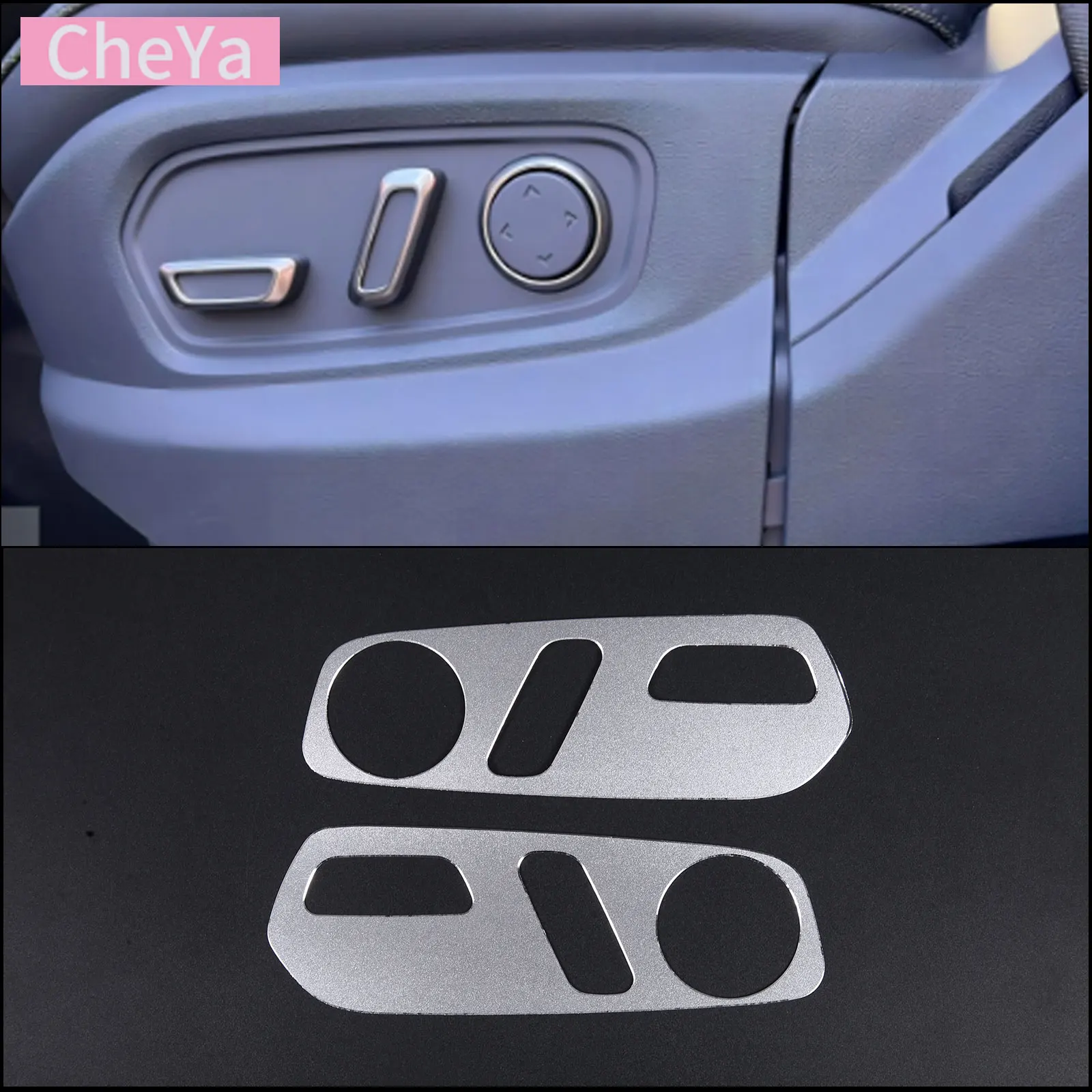 Aluminum Alloy Car Front Seat Adjustment Panel Cover for Rivian R1T/R1S 2020 2021 2022 2023 Interior Accessories 2 Pcs
Aluminum Alloy Car Front Seat Adjustment Panel Cover for Rivian R1T/R1S 2020 2021 2022 2023 Interior Accessories 2 Pcs