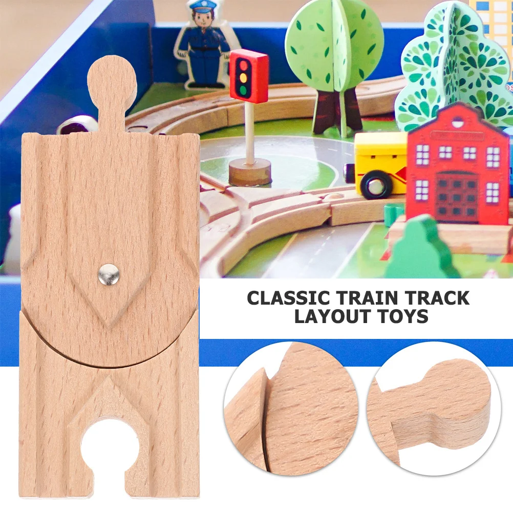 2Pcs Wooden Railway Track Playthings for Children DIY Train Track Design Promote Logic and Memory Development DIY Train Tracks
2Pcs Wooden Railway Track Playthings for Children DIY Train Track Design Promote Logic and Memory Development DIY Train Tracks