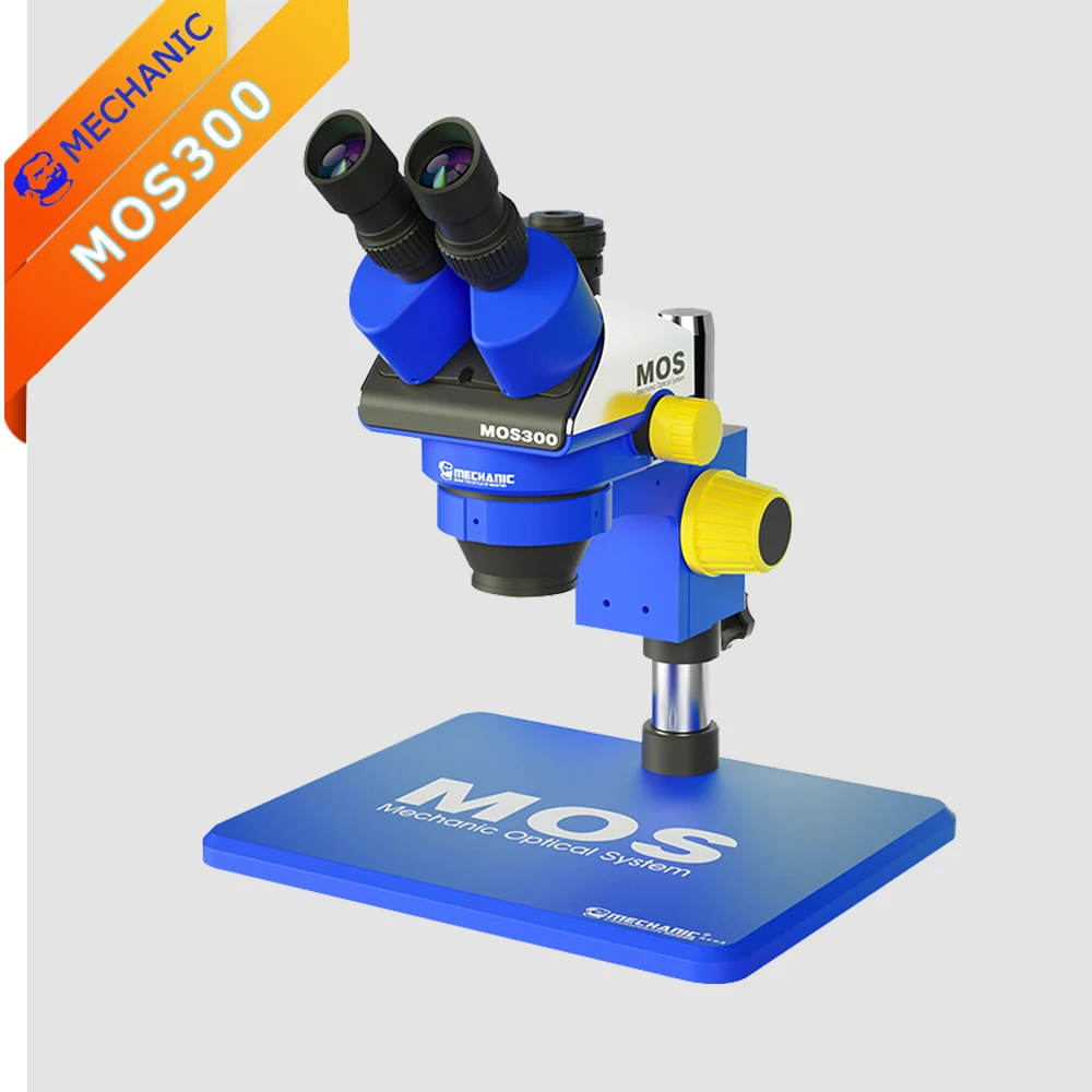 Stereo Microscope MECHANIC MOS300 Trinocular MOS260 Binocular HD 360° Adjustment for Engraving Identification Repair Tool
Stereo Microscope MECHANIC MOS300 Trinocular MOS260 Binocular HD 360° Adjustment for Engraving Identification Repair Tool