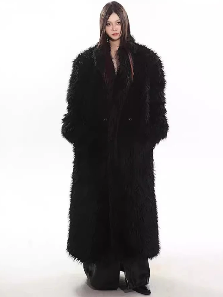 Women Wool Fur Coat Faux Fox Fur Long Hair Coats Winter Warm Thickened Loose Plus Size Long Plush Jacket S-9XL (Order Note Size)
Women Wool Fur Coat Faux Fox Fur Long Hair Coats Winter Warm Thickened Loose Plus Size Long Plush Jacket S-9XL (Order Note Size)