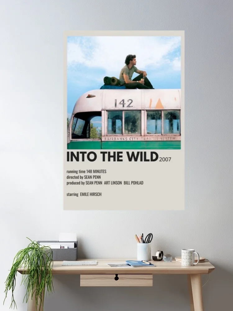 Into The Wild Movie Canvas POSTER ,Home Decor Wall art painting
Into The Wild Movie Canvas POSTER ,Home Decor Wall art painting
