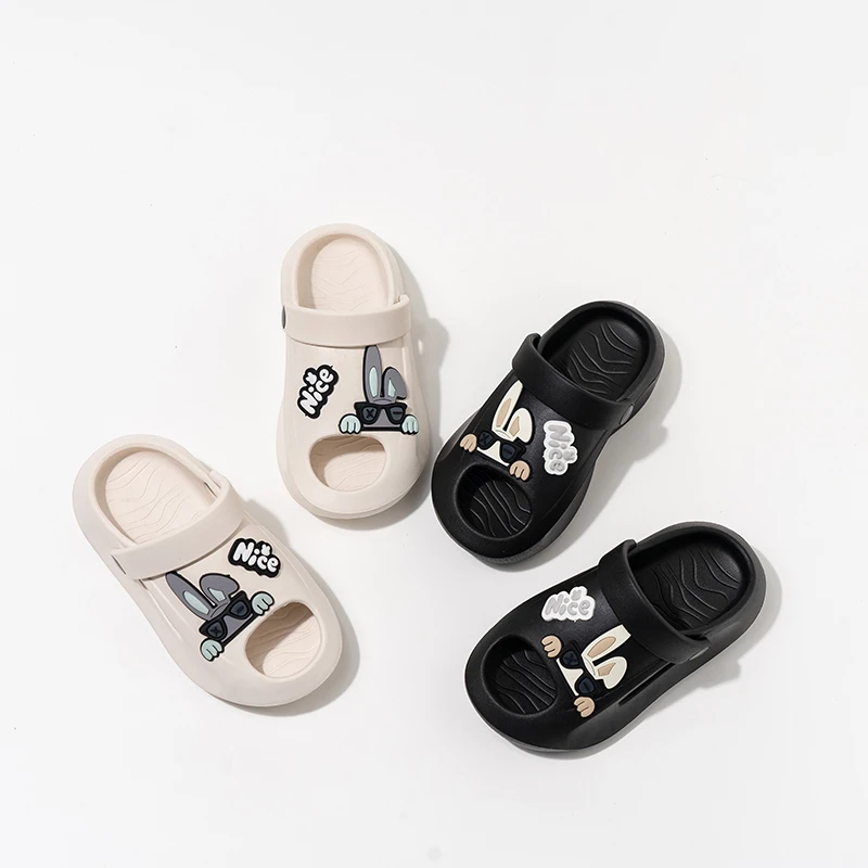Boys Girls Slippers Outdoors Handsome Soft Sole Kids Beach Shoes Casual Non-slip 2025 Summer New Children Sandals Comfortable
Boys Girls Slippers Outdoors Handsome Soft Sole Kids Beach Shoes Casual Non-slip 2025 Summer New Children Sandals Comfortable
